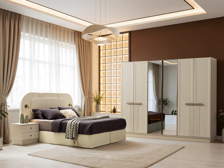 AYHANPARK KODU -20 - AKYAZI YATAK ODASI 1