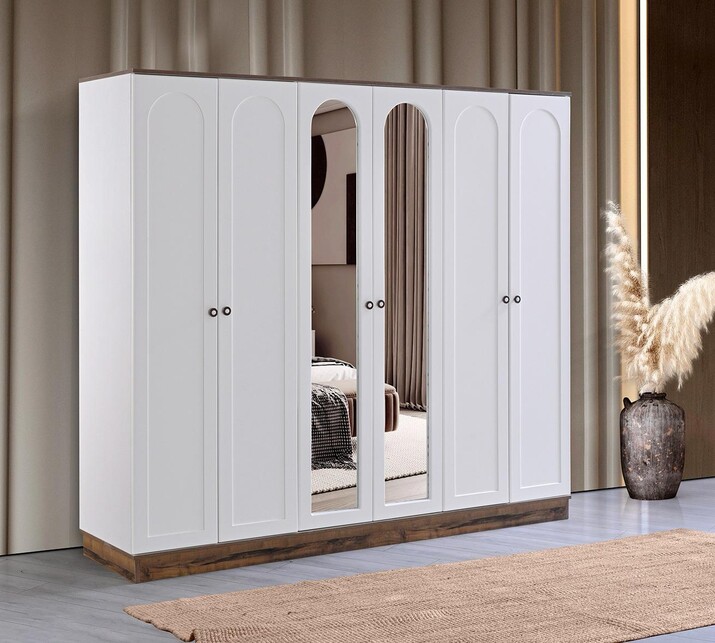 AYHANPARK KODU -64 - ASİ 6 KAPAKLI DOLAP