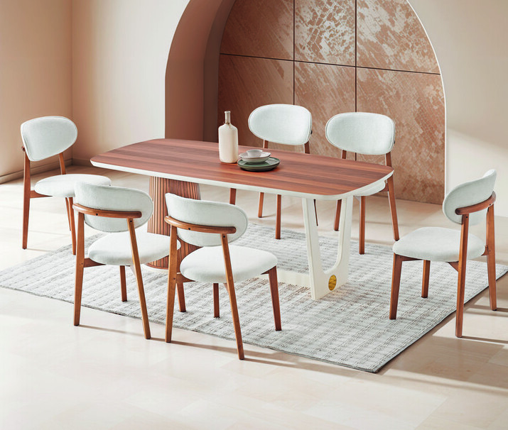 AYHANPARK KODU -48 - CEVİZ MS 1300 MASA ES 510 CEVİZ SANDALYE_1