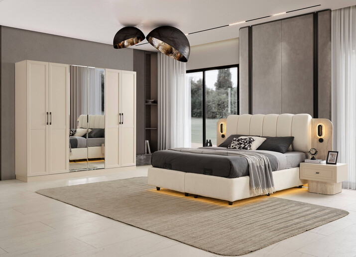 AYHANPARK KODU -40 - HEYBELİ YATAK ODASI