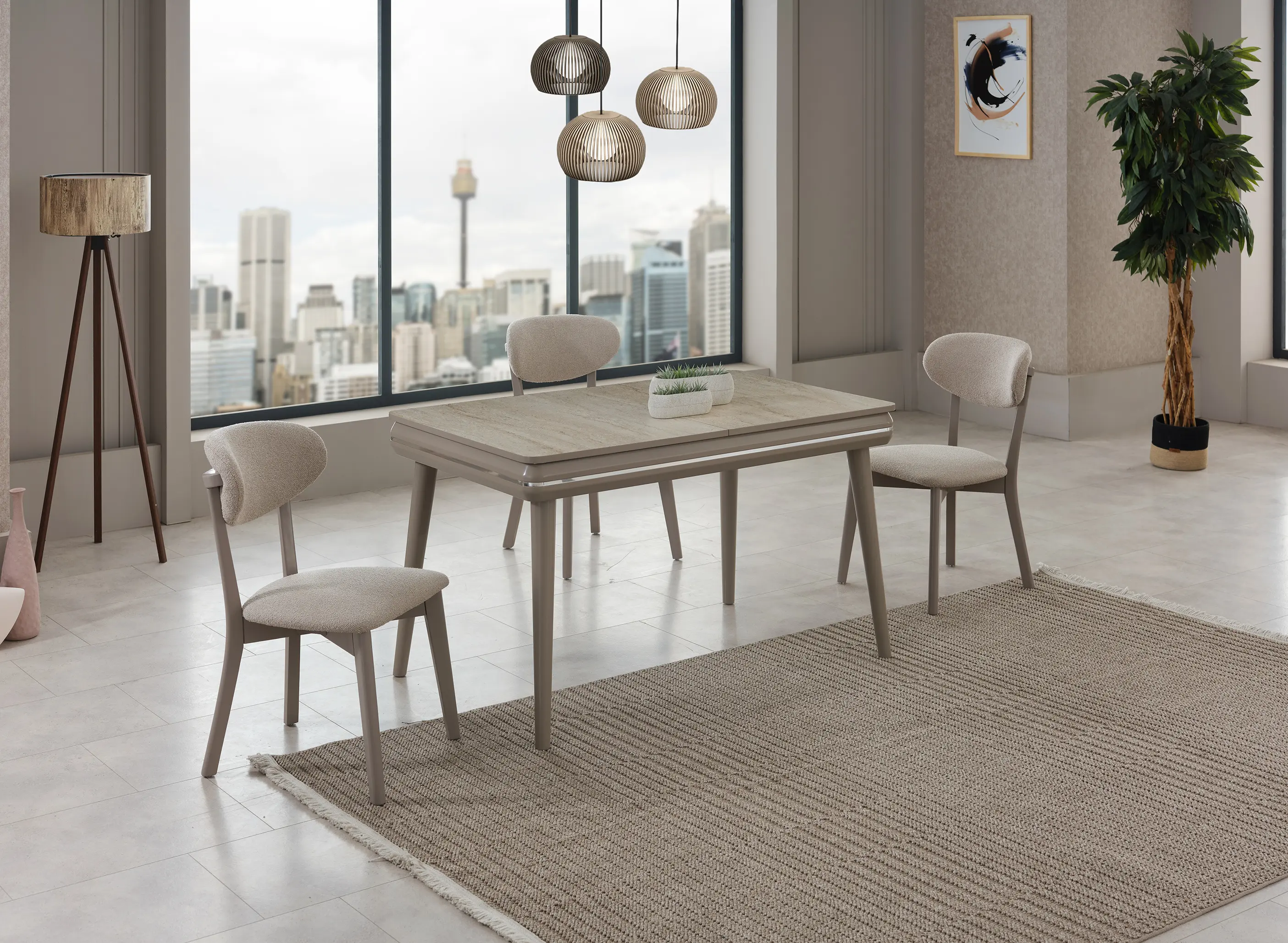 İnci Travarten Kappicino Masa Takımı - Thumbnail