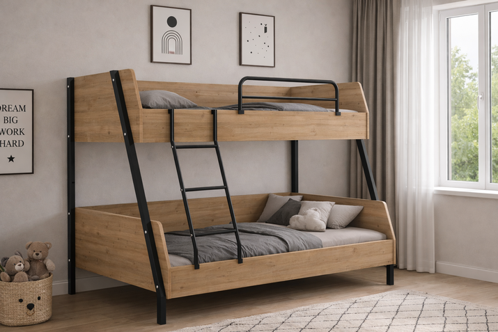 AYHANPARK KODU -54 - METAL AYAK RANZA (AHŞAP)