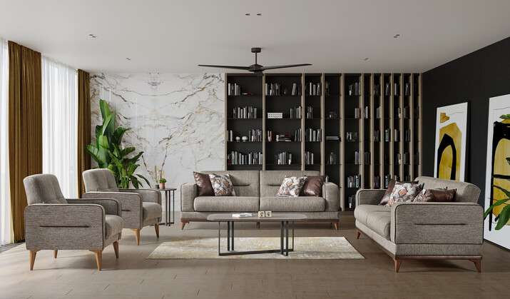 AYHANPARK KODU -74 - MİAMİ DELUXE KOLTUK TAKIMI