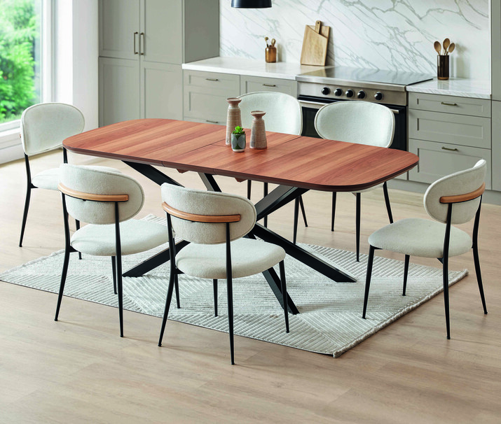 AYHANPARK KODU -48 - SİYAH CEVİZ MS 940 MASA ES 520 S