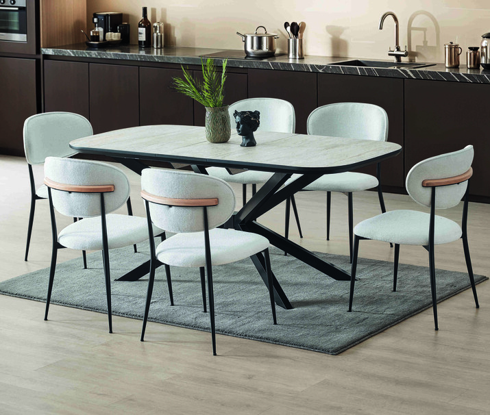 AYHANPARK KODU -48 - SİYAH TRAVERTEN MS 940 MASA ES 5