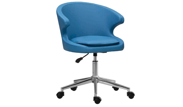 AYHANPARK KODU -54 - T-23 KOKET MAVİ ÇALIŞMA SANDALYESİ