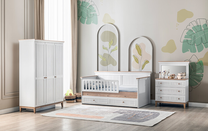 AYHANPARK KODU -54 - TARZ DAYBED BEBEK ODASI