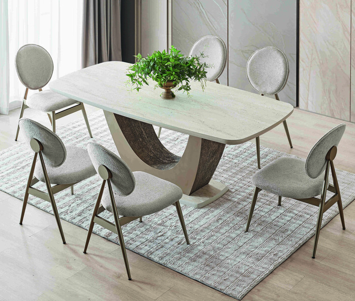 AYHANPARK KODU -48 - TRAVERTEN MS 1600 BEJ MASA ES 20