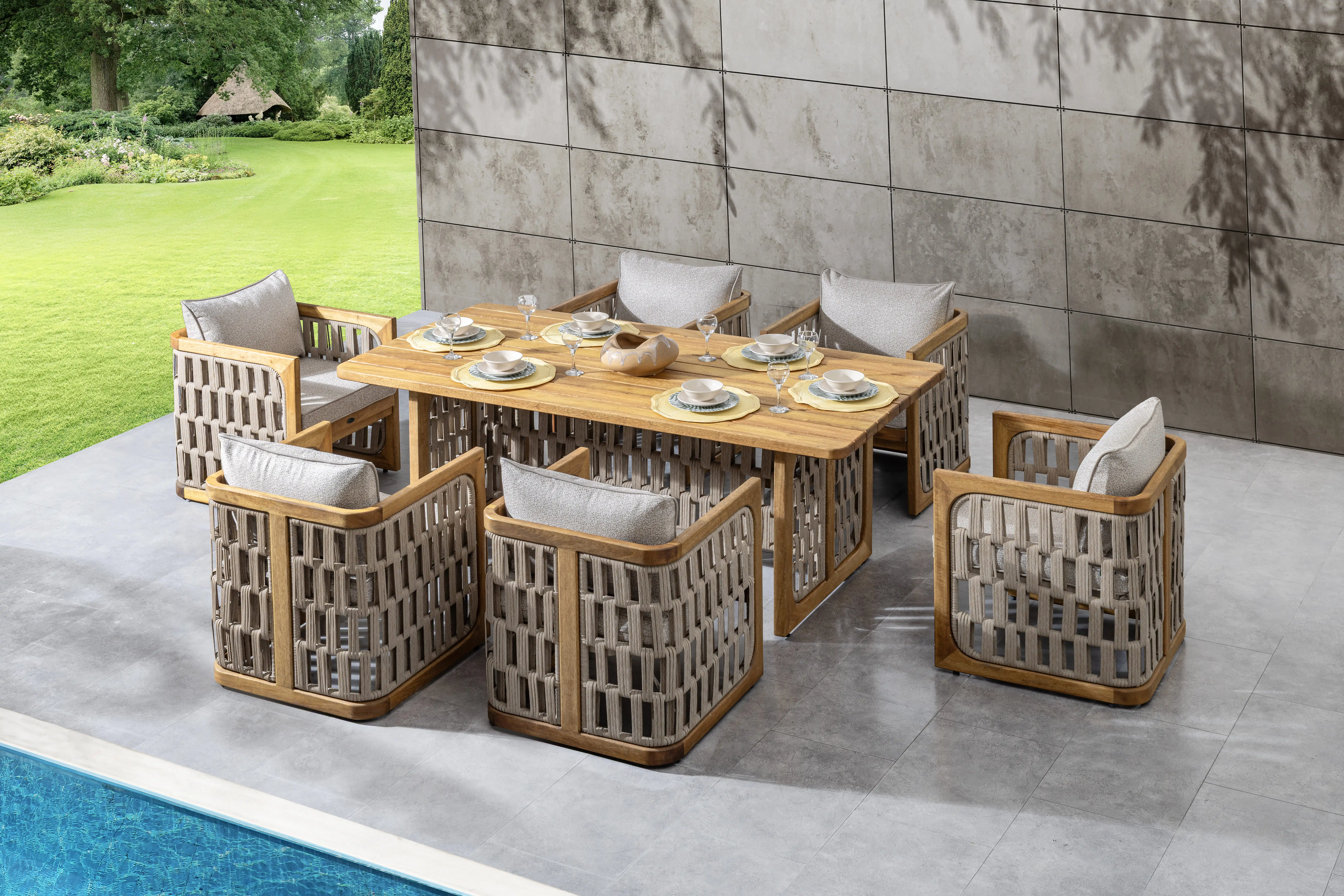 AYHANPARK KODU -15 - ZEUS BAHÇE MASA TAKIMI