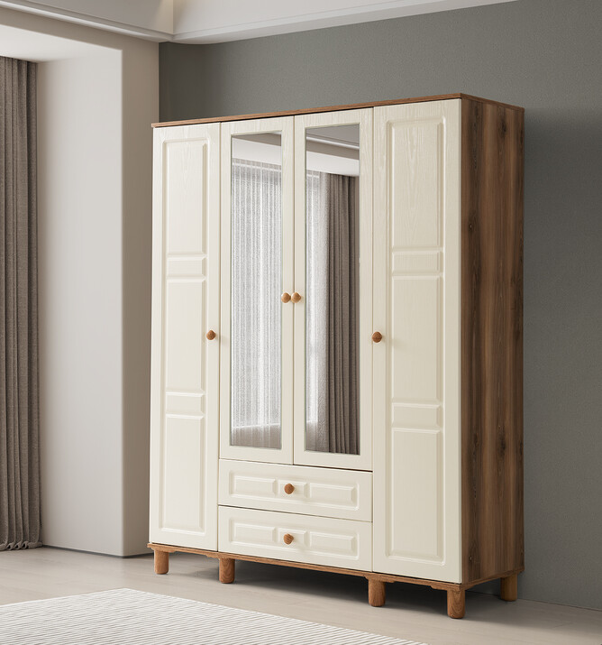 AYHANPARK KODU -20 - ZM-50 4 KAPILI DOLAP